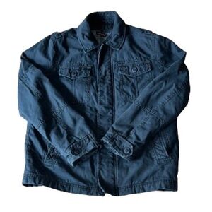 Levi’s navy blue canvas jacket size M
